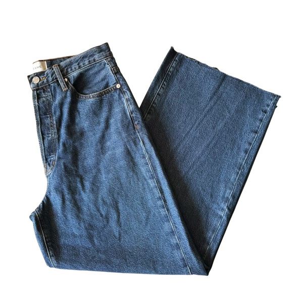 FRAME Le Low Baggy Wide Leg Jeans | 27 - Picture 9 of 12
